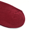 Burgundy made in France mercerized cotton socks