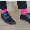 Lully pink agate socks