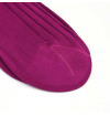chaussettes-montantes-mi-bas-unies-violet-prune-en-pur-fil-d'écosse-remaillées-à-la-main-pour-homme