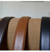 Camel full grain leather belt