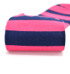 Striped handly remeshed combed cotton socks