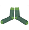 Striped handly remeshed combed cotton socks