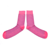 Striped handly remeshed combed cotton socks