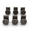 Set of 6 buttons clips
