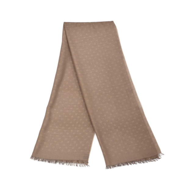 Echarpe-legere-en-laine-uni-beige-fauve-pour-femmes-et-hommes