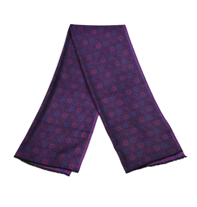 Versailles scarf purple topaze Le Grand Divertissement