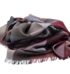 Burgundy whool scarf