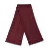 Burgundy whool scarf