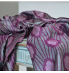 Versailles scarf purple agathe Jardin du Roi