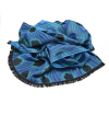 Versailles scarf blue lagoon Jardin du Roi