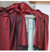 Ruby red scarf Versailles Bosquet du Roi