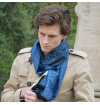 Ruby red scarf Versailles Bosquet du Roi