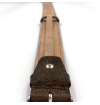 Full grain leather belt from vegetal tanning process