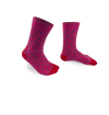 Lully pink agate socks