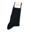 Navy made in France mercerized cotton socks