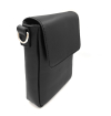 Black vegan clutch bag for men