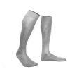 Sand beige pure mercerized cotton knee-high socks