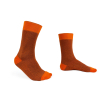 Striped handly remeshed combed cotton socks