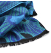 Versailles scarf blue lagoon Jardin du Roi