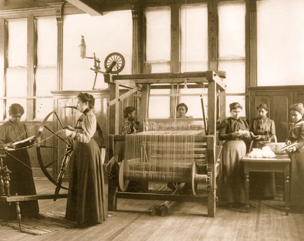 Tissage XIX siecle